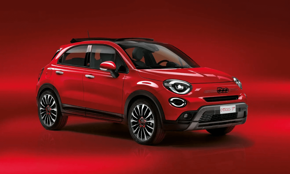 immagine che raffigura una fita 500x hybrid per la vendita auto Mengarelli Sirolo