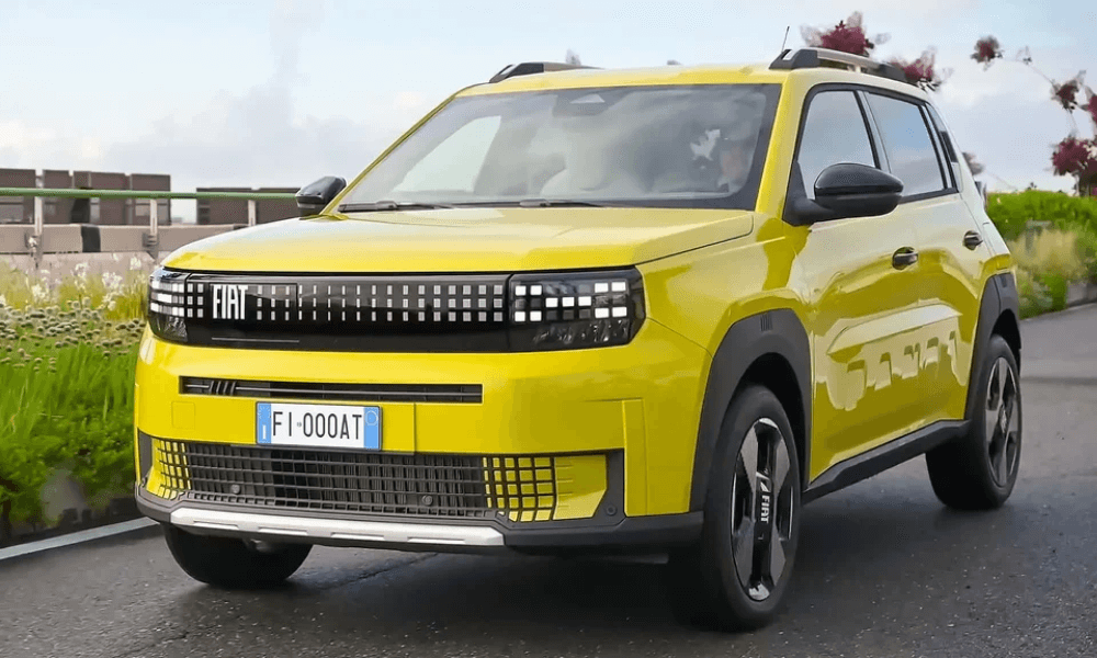 immagine che raffigura una fiat grande panda per la vendita auto Mengarelli Sirolo